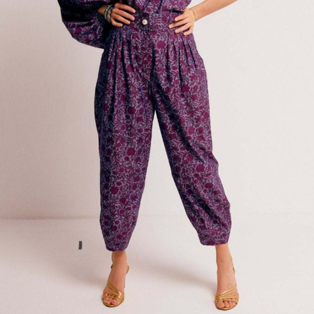 Nackiyé Floral Print Pants